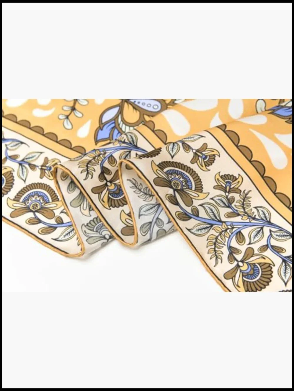 Large Square Silk Scarf Shawl Wrap Oversized Headband Mulberry Silk